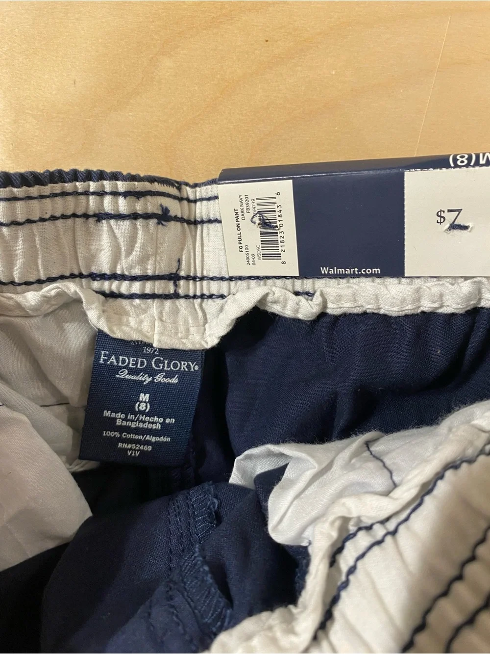 Faded Glory comfortable navy